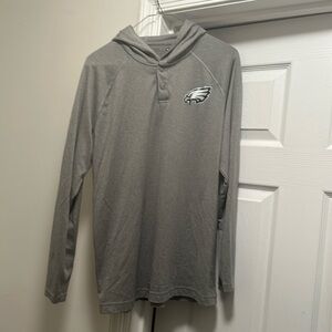 Under Armour Philadelphia Eagles combine hood pullover